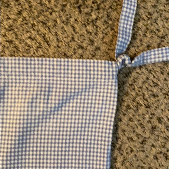 Pottery Barn Kids Drawstring Gingham Bag - Picture 2 of 4
